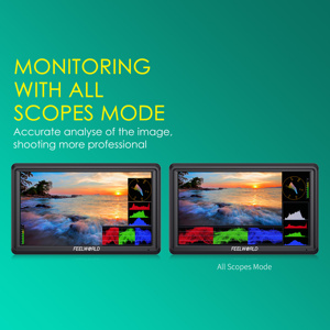 FEELWORLD FW568 V3 6 Pouces Caméra Champ DSLR Moniteur Petit Full HD 4K HDMI 1920x1080 IPS Vidéo Focus Assist pour Sony Nikon <span class=keywords><strong>Canon</strong></span> - Product Image 4