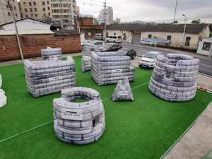 Offres Spéciales Air Gonflables Bunkers Tir À L'arc Tir CS Jeu Arc Classique et Flèche Paintball Équipement Tag Mur Cassé - Product Image 2