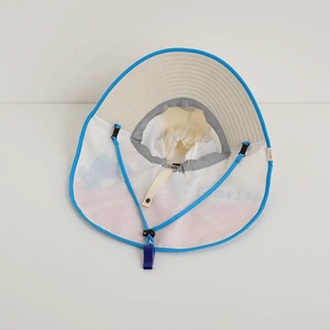 Kids' Solar-<b>Powered</b> Portable Fan Hat Touch Control Unisex Summer Sun Protection Wide-Brim <b>Mesh</b> Breathable Sun Hat B-5693 - Product Image 4
