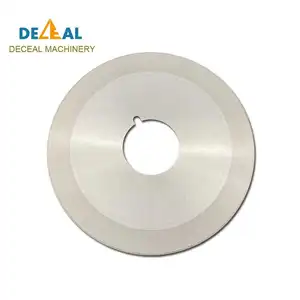 Hot Sale blades industrial cutting round slitting blades for Paper Rubber Food Leather cutter machine