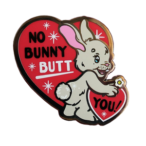 Personalizzato bella Guinea un uomo dopo la mezzanotte ha agganciato la gallina su di te No Bunny butta la mia principale stampa UV spille smaltate - Product Image 2