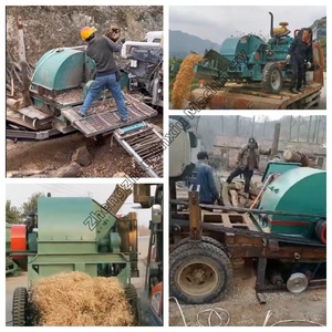 Trituradora de Madera Industrial Móvil a Diésel, con Motor de 105HP, Diámetro de 20cm, Rodamiento de Engranajes, 4t/h - Product Image 3