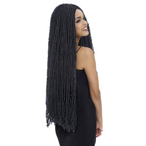 Élégant vente chaude 45 pouces Alita tresse crépus Marley synthétique Crochet Ombre tresse pré Boho <span class=keywords><strong>Passion</strong></span> bouclés torsion cheveux - Product Image 6