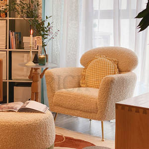 <span class=keywords><strong>Fauteuil</strong></span> en fausse <span class=keywords><strong>fourrure</strong></span> de mouton blanc, <span class=keywords><strong>fauteuil</strong></span> en tissu de laine de mouton Teddy, <span class=keywords><strong>fauteuil</strong></span> moderne en fausse <span class=keywords><strong>fourrure</strong></span> de mouton - Product Image 2