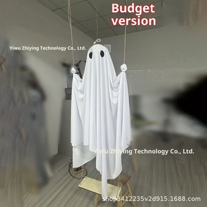 Grande Decorazione Fantasma Sospeso Luminoso per <span class=keywords><strong>Esterni</strong></span>, Adorabile Addobbo di <span class=keywords><strong>Halloween</strong></span> per Portico/Giardino - Product Image 6
