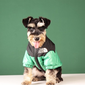 Classic <strong>Dog</strong> Winter Jacket 4 <strong>Legs</strong> Coverage Stock Clear Warm Thickened Pet <strong>Coat</strong> <strong>for</strong> Cold Weather Windproof Made Polyester Cotton - Product Image 6