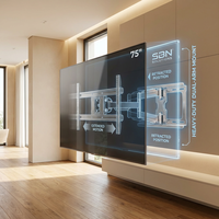 Televisor Inteligente OLED de 100 Pulgadas, 4K, 120Hz, Android, WiFi, Retroiluminación LED, Modo de Juego, Reproductor Multimedia USB, Cine en Casa, Hotel, Eventos al Aire Libre