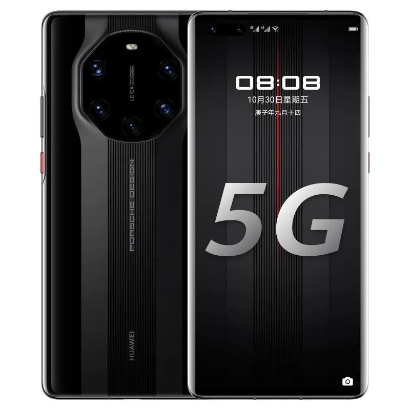 Huawei Mate 40 RS 5G cep telefonu 6.76 "90Hz OLED Kirin 9000 Octa çekirdek 5nm el sanatları EMUI 11 ters şarj WiFi 6 + N