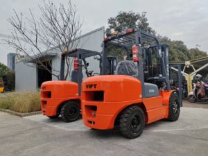Camión FD30 con un precio más barato Piezas de carretilla elevadora de 3 toneladas + Carretillas elevadoras diesel de cambio lateral - Product Image 2
