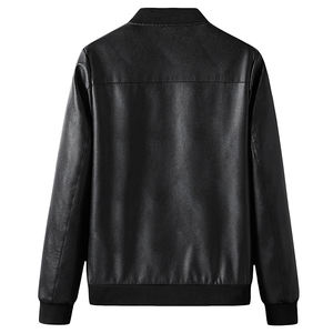 Nueva chaqueta casual de cuero para hombre, estilo coreano, ajustada y elegante, para jóvenes, ideal para primavera y otoño, a la moda. - Product Image 2