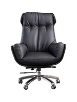 Chaise de bureau moderne à dossier haut ergonomique, chaise de direction pivotante en tissu, chaise de conférence, mobilier de bureau