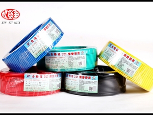 Fil électrique BV basse tension isolé en PVC cuivre 2,5 mm pour <span class=keywords><strong>installation</strong></span> électrique d'appareils électroménagers - Product Image 2
