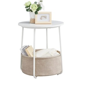 Cross-border <b>small</b> apartment home sofa <b>side</b> <b>table</b> modern minimalist bedroom living room <b>small</b> tea <b>table</b> creative wooden <b>round</b> - Product Image 5