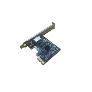 Realtek RTL8126 5G Adaptador de rede PCI Express X1 com porta RJ45 única com suporte de baixo perfil