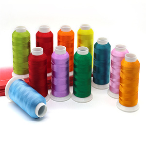 Hongqiao nhà máy bán buôn 120D/2 Tex 27 100 gam độ bền cao <span class=keywords><strong>polyester</strong></span> thêu chủ đề cho tốc độ cao thêu máy - Product Image 3