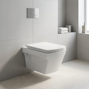 Nouvelle commode sanitaire: WC muraux en céramique de style européen Toilettes de salle de bain combinées, qualité d'exportation au prix le plus bas - Product Image 4