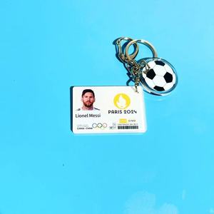 Romasi Neymar PARA LA Copa <span class=keywords><strong>Mundial</strong></span> de fútbol mosquetón llavero parisino tarjeta colgante Metal mochila bolsa Decoración Estilo de dibujos animados - Product Image 5