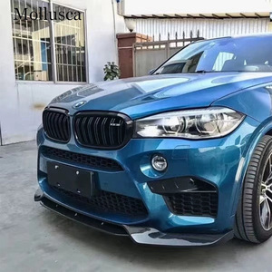 ชุดแต่งคาร์บอนไฟเบอร์ทรง V สำหรับ X5M F85/X6M F86  ลิ้นกันชนหน้า  ชุดอุปกรณ์เสริมกันชนหน้า ปี 2015-2019 - Product Image 6