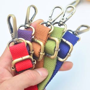 Sangle de remplacement colorée en coton écologique de 20 mm, couleurs personnalisées, pour sacs à bandoulière, sacs de sport et sacs messager - Product Image 2