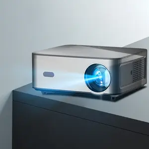 Rigal P1E 4K Display Projector With Optional Auto Focus, Cell Phone With Projector 5000 Lumens Wifi, Home Mini Cinema Projector
