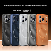 Coque Magnétique Refroidissante pour iPhone 17 16 Pro Max – Nouvelle Arrivée Été – Antichoc avec Airbag – Dissipation Thermique – Housse de Protection Mate