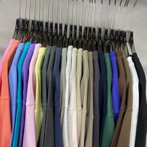 批发男女通用短袖定制复古男式t恤超大重棉酸洗t恤 - Product Image 4