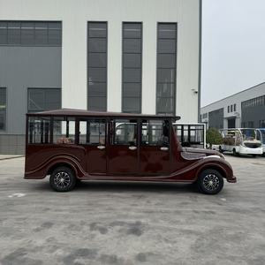 Carrito de Golf Eléctrico Vintage de Nuevo Diseño 2025, 4+2 Asientos, 72V, 30-50 km/h, 90 km de Autonomía, Carrito Turístico con Certificación CE/DOT, Grado 15-20 - Product Image 5