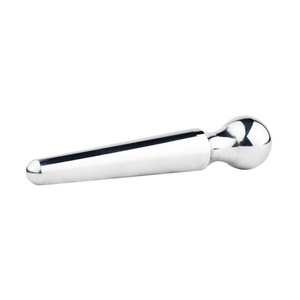 FRRK Masajeador de Próstata de Acero Inoxidable con Bolas y Gránulos, Columna de Acero, Doble Cabeza, Multifunción - Product Image 5
