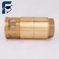 Robinet de vidange de carburant Fuelink pour station-service, en laiton de 1 pouce, à double volet, avec garantie d'un an