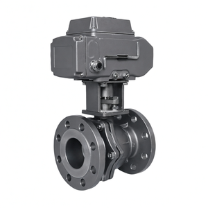 Válvula de Bola Motorizada Eléctrica de Acero Inoxidable 304 de 4 Pulgadas, Tipo ON/OFF, de Dos Vías, con Brida, Control de Flujo de Agua, Actuador Rotatorio de Flotador - Product Image 3