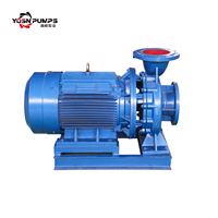 Pompe centrifuge horizontale de surpression pour irrigation par aspersion paysagère, débit 4,4 m³/h, hauteur de refoulement 33 m, puissance 2,2 kW