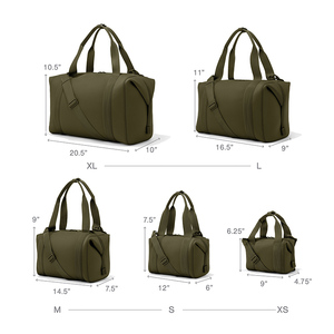 Juego de bolsas de neopreno de alta calidad, riñonera deportiva, bolsa de lona para equipaje, bolsas de viaje de fin de semana de gran capacidad personalizadas - Product Image 5