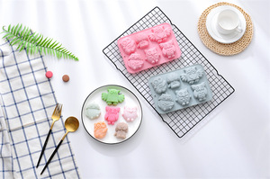 แม่พิมพ์ช็อกโกแลตซิลิโคนแบบพลิกได้ รุ่น 2026 Owl Baking Tools เป็นมิตรกับสิ่งแวดล้อม 100% สำหรับทำขนม ลูกอม สบู่ทำมือ และเค้ก - Product Image 5
