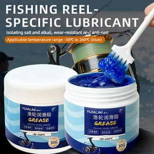 Carrete de pesca industrial <span class=keywords><strong>Grasa</strong></span> Lubricante de rodamiento a prueba de agua salada para carretes giratorios Baitcast Compuesto de aceite base - Product Image 2