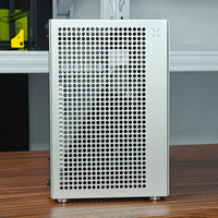 Xiao Zhe C4 aluminium MATX ordinateur serveur boîtier bureau PC tour ATX & SFX/SFX-L alimentation ATX & DTX & ITX carte mère 360/240/120