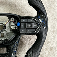 Volant universel en fibre de carbone pour Toyota Prius Tundra Tacoma Celica Rush Fj Cruiser Allion Premio LC300 Vios Harrier
