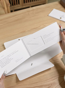 Custom High-end VIP Card Thank You Card Premium Invitation Card With Magnet - Product Image 5