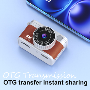 Nueva Cámara Digital Mini Retro para Niños, Videocámara de Bolsillo Nano, Video HD 1080P, Vlogging para Niños y Viajes - Product Image 5