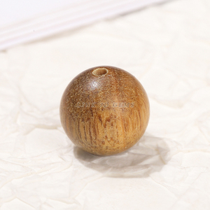 Perline in Legno di Sandalo LINK JD GEMS 6-12mm, Perline Sciolte in Legno Naturale Nero, Certificate CNAS per Creazione di Gioielli e Braccialetti - Product Image 5