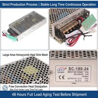 Alimentation UPS SC-180 110V 220V AC vers 13.8V 27.6V DC 180W à sortie unique SMPS avec fonction de charge