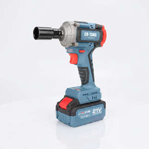 High Quality Cordless Ratchet <b>Wrench</b> 21V lithium battery 225 r/min Brushless Hammer Angle Grinder Electric drilling rig set - Product Image 1