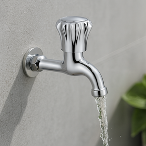 Vòi nước lạnh đơn hiện đại với tay cầm hợp kim kẽm không chạm dùng cho máy giặt và chậu rửa - Product Image 5