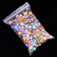 Perles en vrac de pierres naturelles (Agate, Jade, Améthyste, Quartz Rose) à grand trou de 5 mm et perles rondes à grand trou de 12 mm pour la fabrication de bijoux DIY
