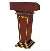 Fábrica de madera púlpito Iglesia púlpito podio mesa de discurso púlpito moderno para aula mesa de sala de conferencias