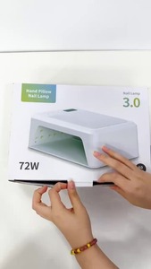 Lampe UV Haute Puissance pour Ongles, Grand Espace, Séchage Rapide, avec Repose-Main, Sèche-Gel Portable en Plastique, Machine de Polymérisation pour Salon de Manucure - Product Image 6