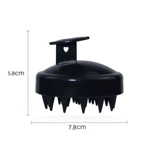 New Silicon Bath <b>Brush</b> Wet Dry Hair <b>Detangler</b> Hairbrush <b>Detangling</b> Hair <b>Brushes</b> Silicone Head Scalp Massage Shampoo <b>Brush</b> - Product Image 1