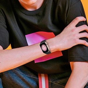 Compatibile con <span class=keywords><strong>Apple</strong></span> <span class=keywords><strong>Watch</strong></span> Band 38mm 40mm 41mm 42mm 44mm 45mm, cinturino in Silicone morbido per la serie IWatch <span class=keywords><strong>8</strong></span> <span class=keywords><strong>7</strong></span> 6 5 4 3 2 1 - Product Image 5