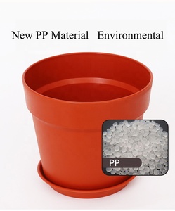 Offre Spéciale Élégante Base En Plastique Blanc Jardin Planteur Pots <span class=keywords><strong>De</strong></span> Fleurs En Plastique Avec couvercle Pour jardin - Product Image 6