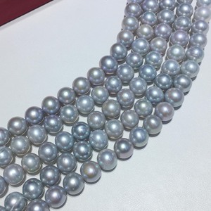 Perles rondes <span class=keywords><strong>Madama</strong></span> d'eau douce naturelles de qualité supérieure AAAAA, certifiées par un tiers, pour la fabrication de bijoux (vente en gros) - Product Image 4