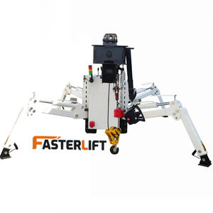 סין מיני עכביש סריקה נייד עגור למכירה 1 טון 3 טון 5 טון מחיר עכביש מנוף להרים 8t זבוב ג 'יב - Product Image 4